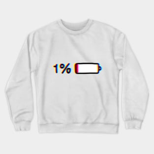 1% Battery Crewneck Sweatshirt